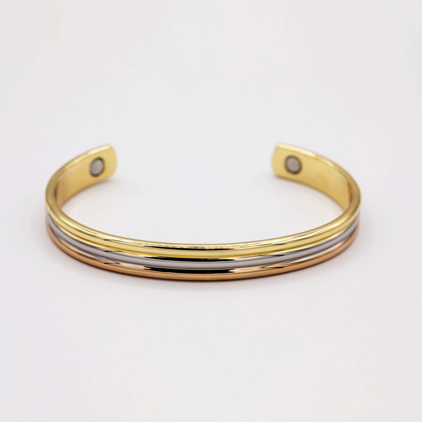 Tri-Tone Magnetic Bracelet